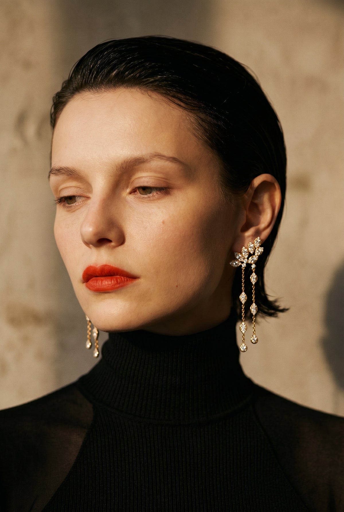 Fiona Long Tassel Earrings